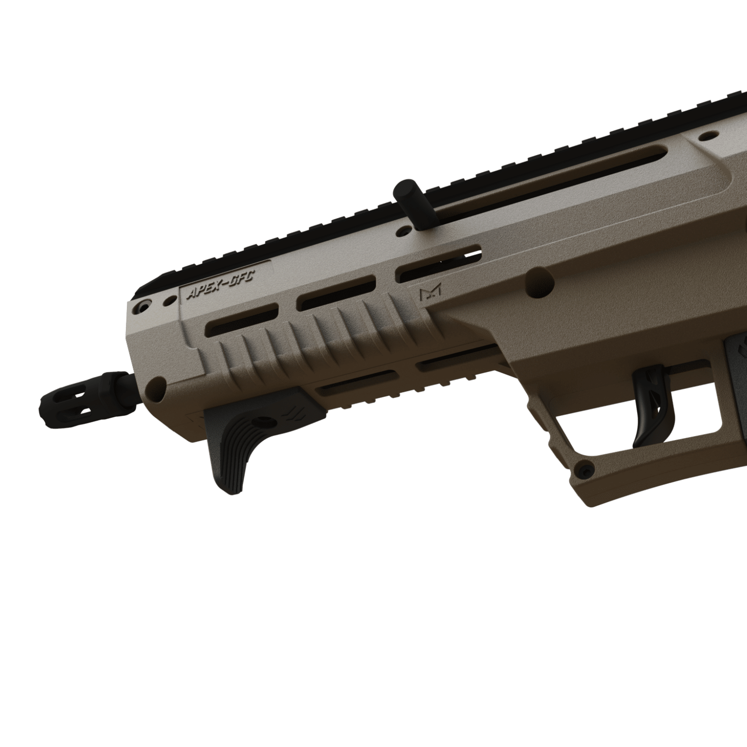 META bullpup hand stop