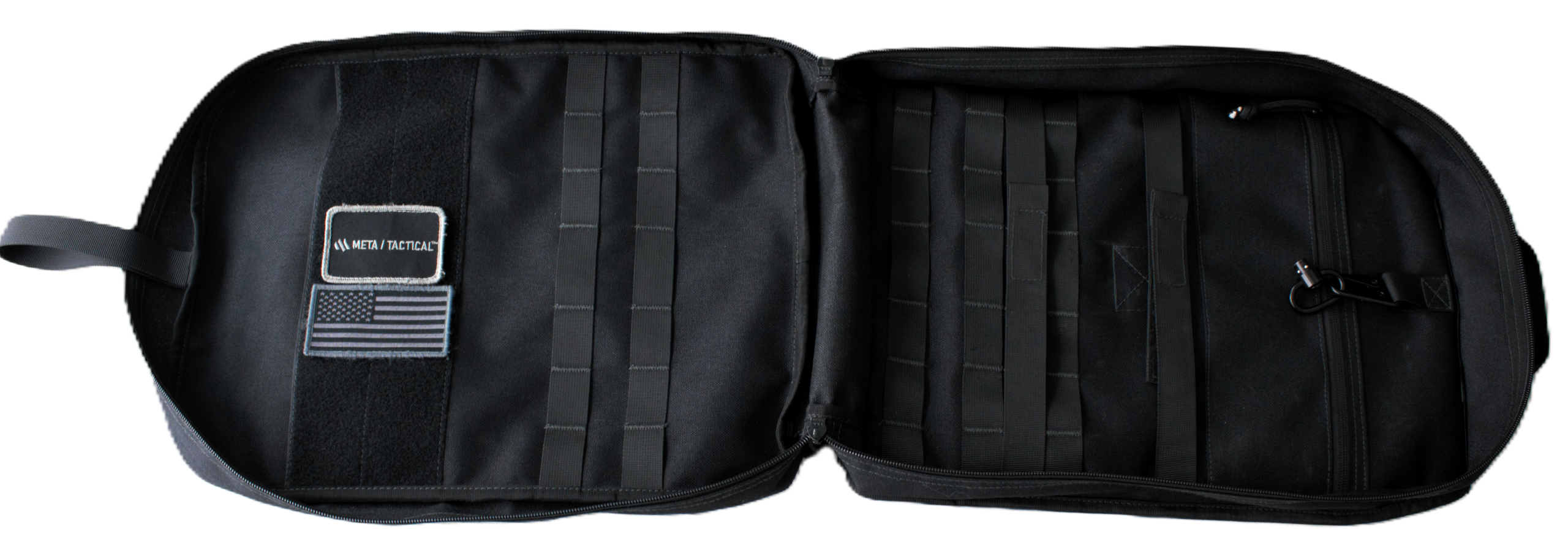 Rapid Deployment Ballistic Sling Bag Open