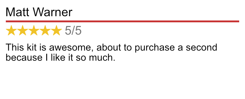 MX-1 Conversion Kit Review 5