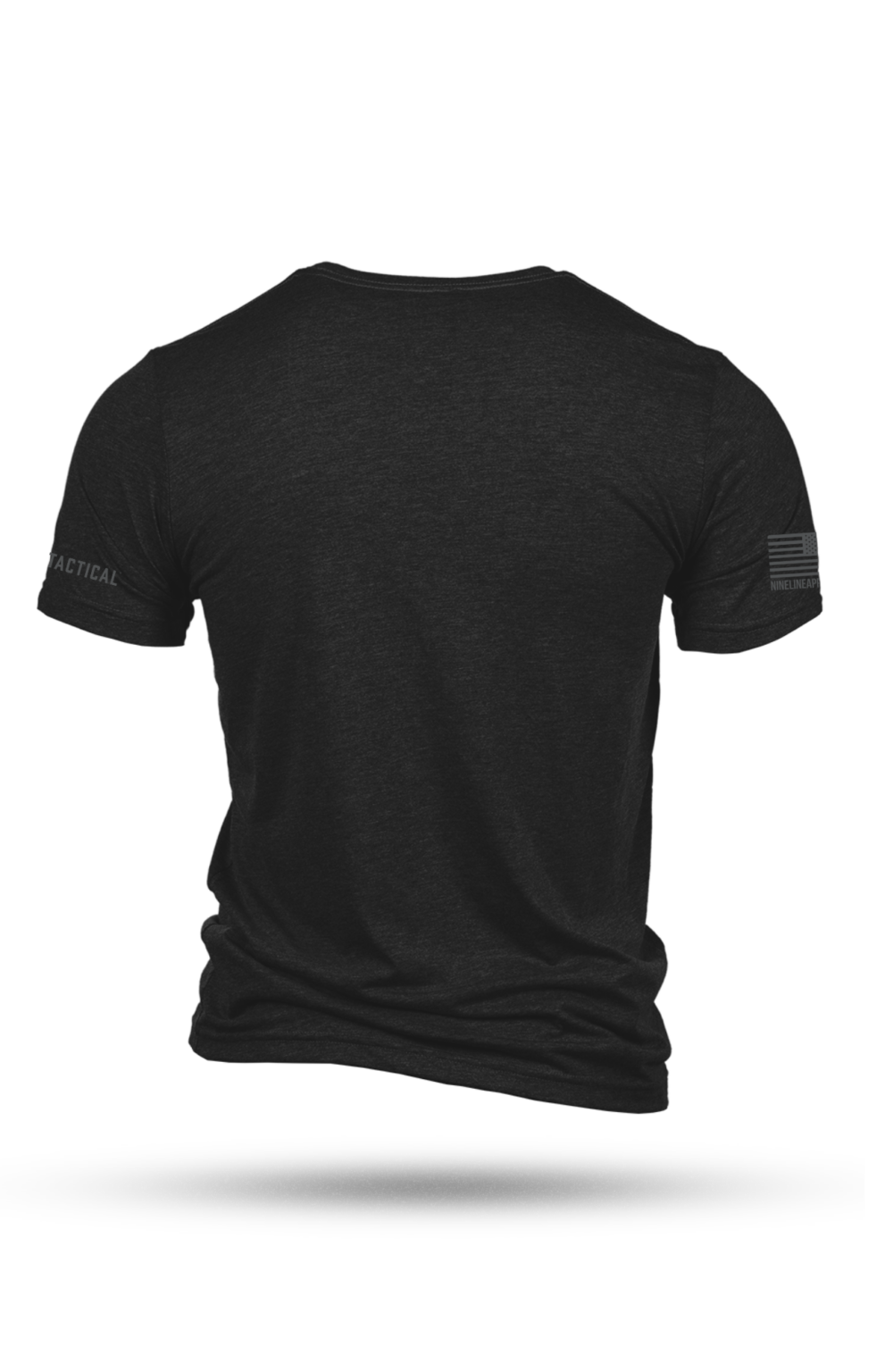 Meta Tactical Heathered Charcoal tshirt back