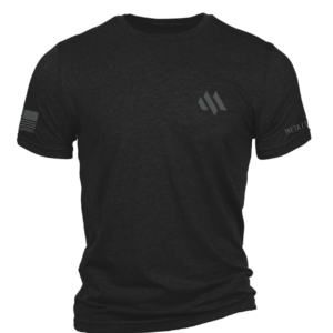 Meta Tactical Heathered Charcoal tshirt front