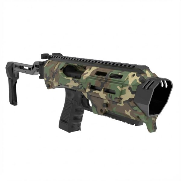 MX-1 Stabilizer M81 Cerakote front right angle