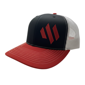 Meta Tactical Hat Black with Red Logo