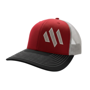 red hat-white logo 3/4 view sq final