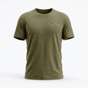 VECTOR CAMO GREEN SHORT SLEEVE T-SHIRT MILITARY GREEN